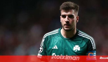 Notícia Record: Sporting afasta-se de Ioannidis
