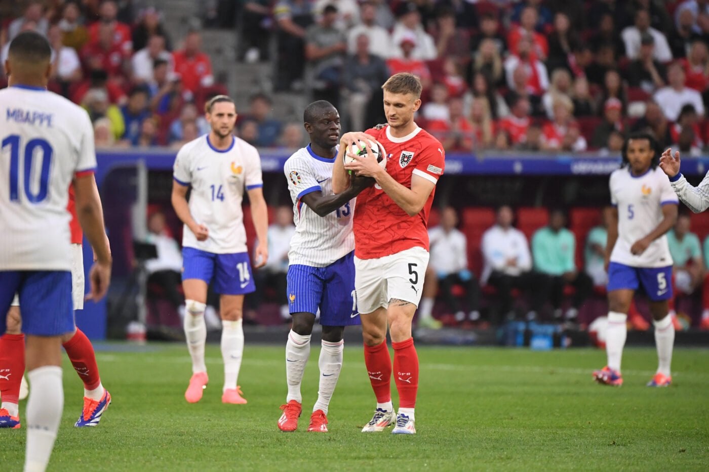 Face à l’Autriche, N’Golo Kanté a de nouveau rayonné avec l’équipe de France