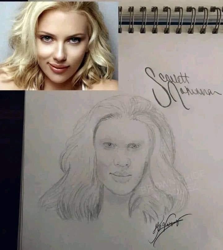 if Scarlett Johansson was Norwegian