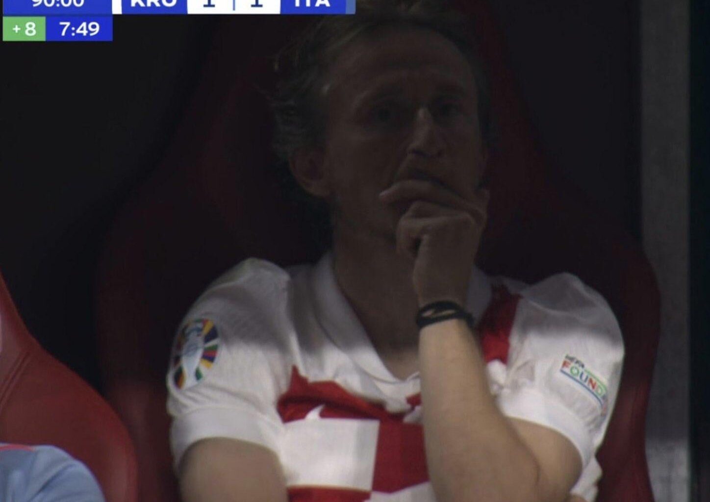 It hurts seeing Luka Modrić like this..