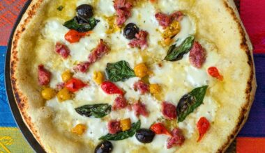 Neapolitan pizza gocce di peperoni