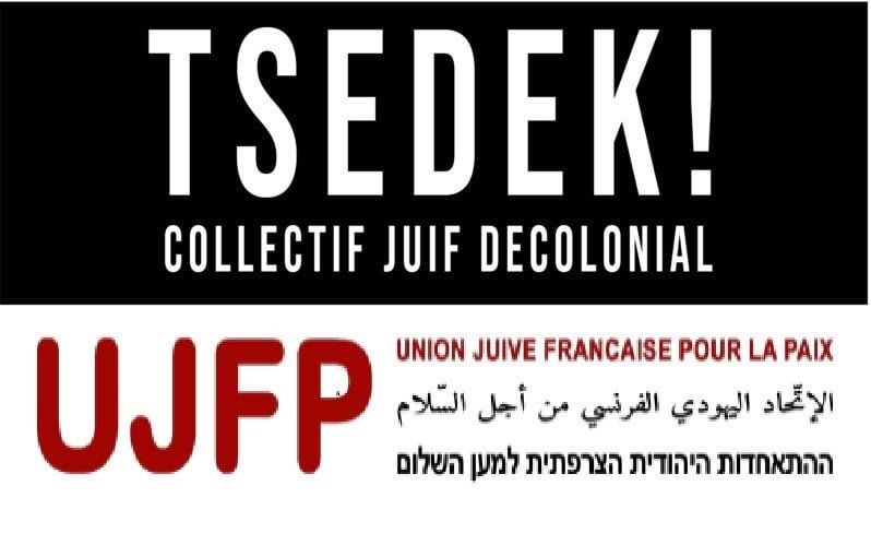 L’Union Juive Française pour la Paix (UJFP) et TSEDEK! participent au Front Populaire