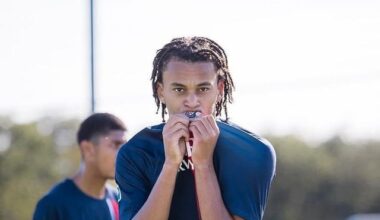 Ethan Mbappe leaves PSG