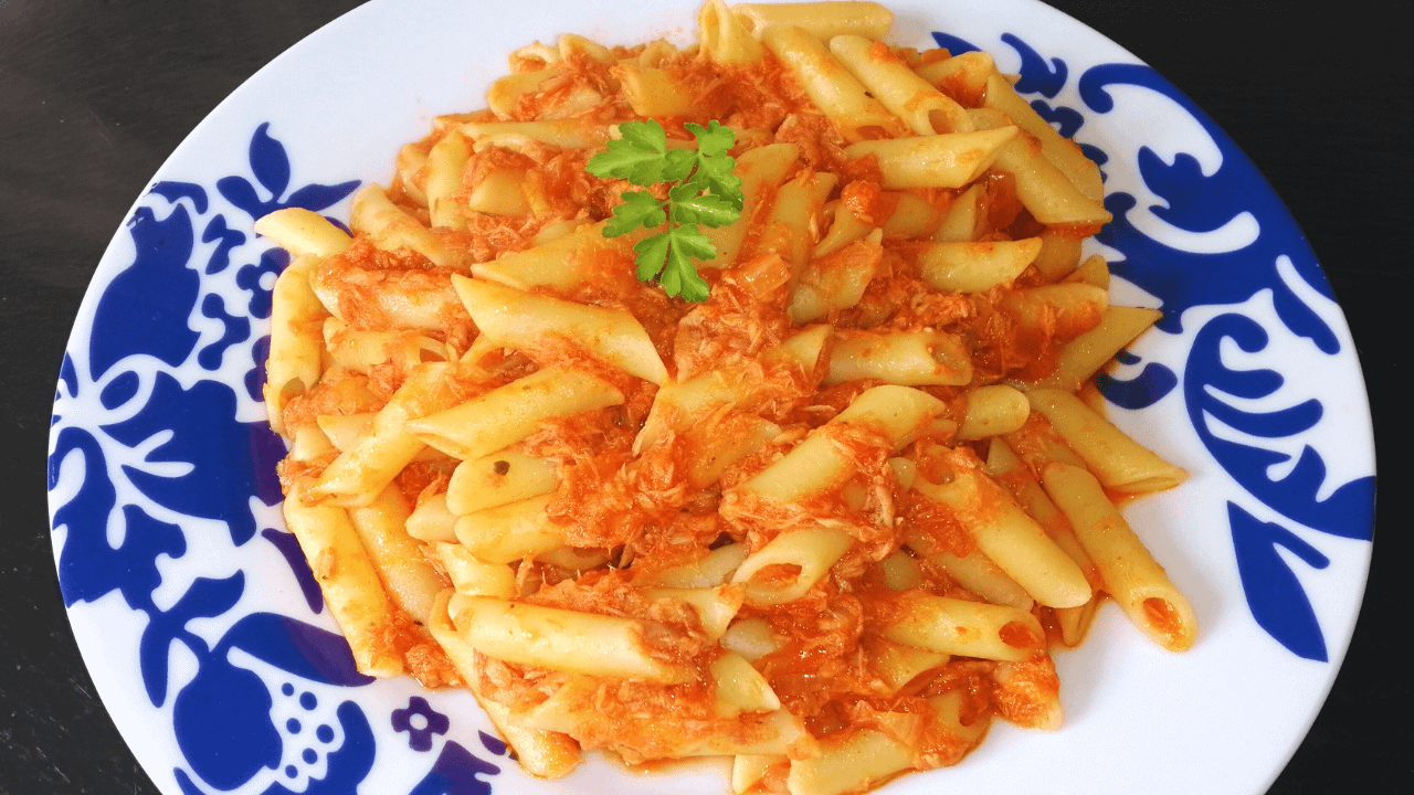 15 Minute Quick Pasta Recipe With Tuna