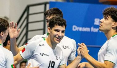Portugal goleou, esta madrugada, os Emirados Árabes Unidos por 65-0 na segunda jornada da fase de grupos do Mundial de Futsal universitário.