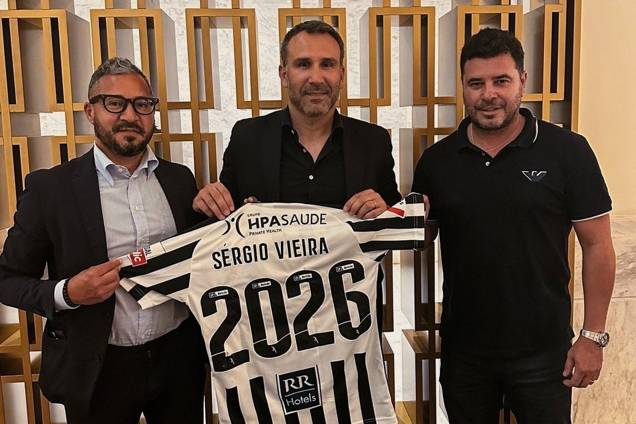 Sérgio Vieira é o novo treinador do Portimonense