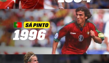 Há 10238 dias que não havia um golo no Euro de um jogador do Sporting CP: Hjulmand é apenas o terceiro jogador a fazê-lo 🤯