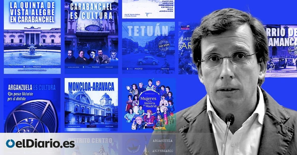 Almeida gasta 90.000 euros en comprar miles de libros copiados sobre la historia de Madrid que prologa él mismo | Somos Madrid
