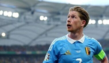 De Bruyne orders Belgium team to leave the pitch after being booed off by fans