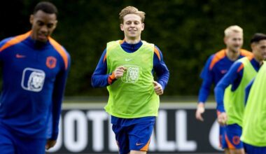 Frenkie de Jong training with Oranje squad again but will not be playing friendly against Iceland