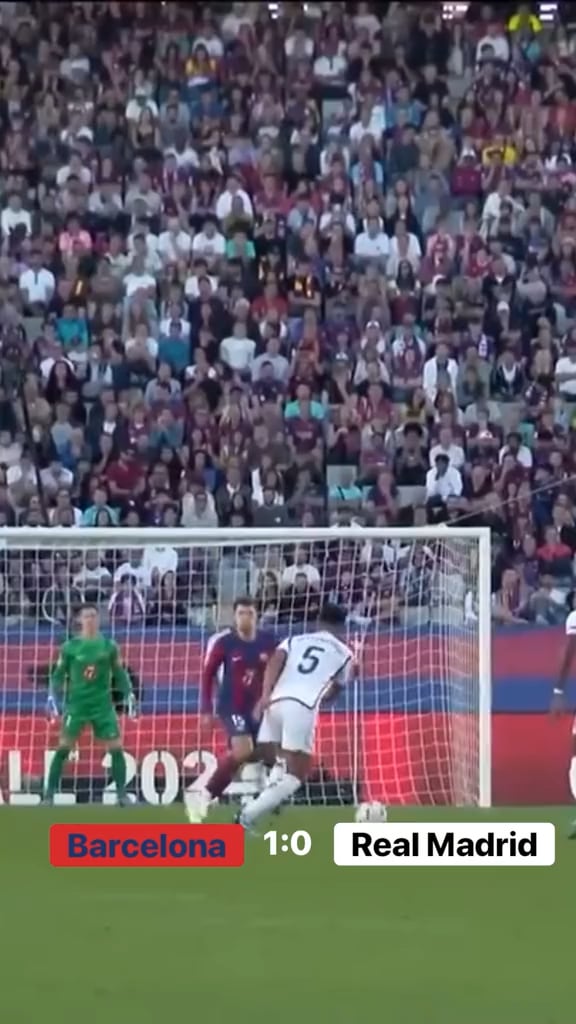 My favorite Bellingham long range “Tap in” from a beautiful Gavi Assist