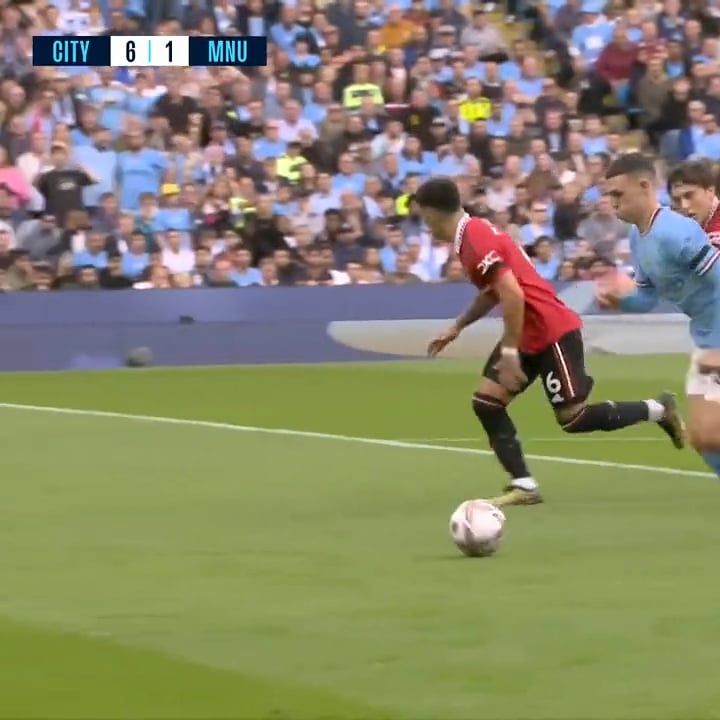 Iconic wins against the “Big 6” in Pep Guardiola’s era #5 | Manchester City 6-3 Manchester United (2022) (Haaland and Foden hattricks)