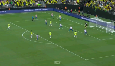 Vinicius Jr vs Paraguay.