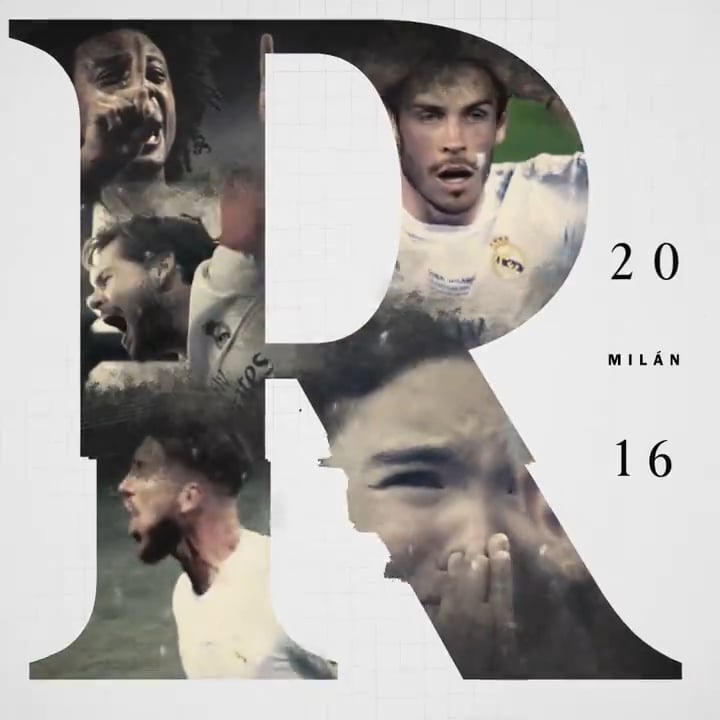 Real Madrid's official tribute to the Champions League final 23/24: "Historia por hacer | History in the making".