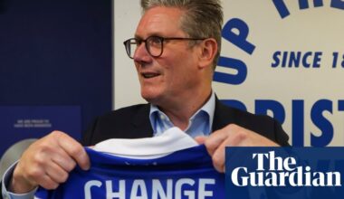 Keir Starmer calls for review of late kick-offs at football matches | General election 2024