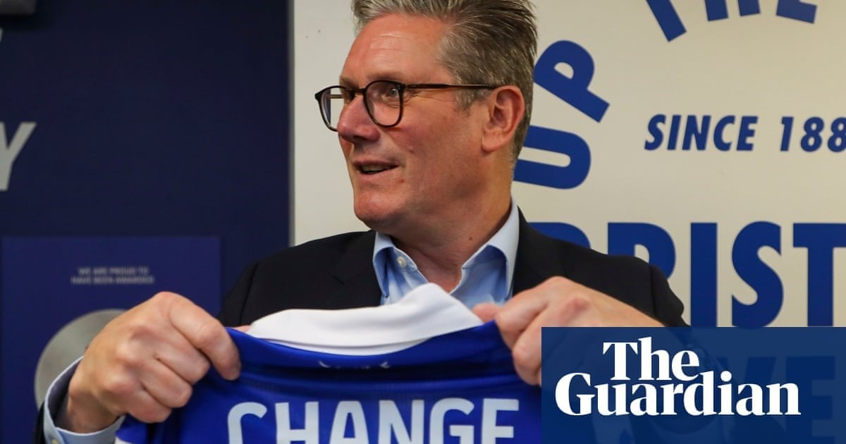 Keir Starmer calls for review of late kick-offs at football matches | General election 2024