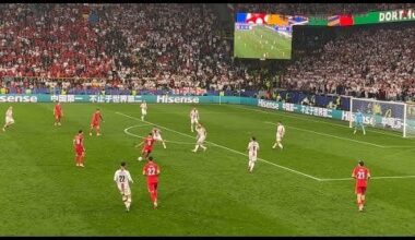 Fan camera of Güler’s amazing goal against Georgia
