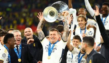 34. Titel in seiner Karriere: Mit dem CL-Gewinn ist Toni Kroos der erfolgreichste deutsche Spieler der Geschichte