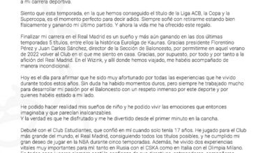 [Basket - Official] Sergio "Chacho" Rodríguez has announced his retirement from professional basket.