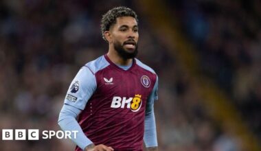 Aston Villa midfielder Douglas Luiz joins Juventus for £42.35 million on a five-year contract