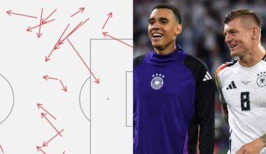 In Grafiken: Musiala und Kroos stellen EM-Passrekorde auf