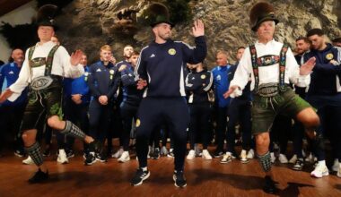 EM-Vorbereitung in Bayern: Deutschlands Auftaktgegner Schottland in Garmisch-Partenkirchen eingetroffen - McGinn tanzt