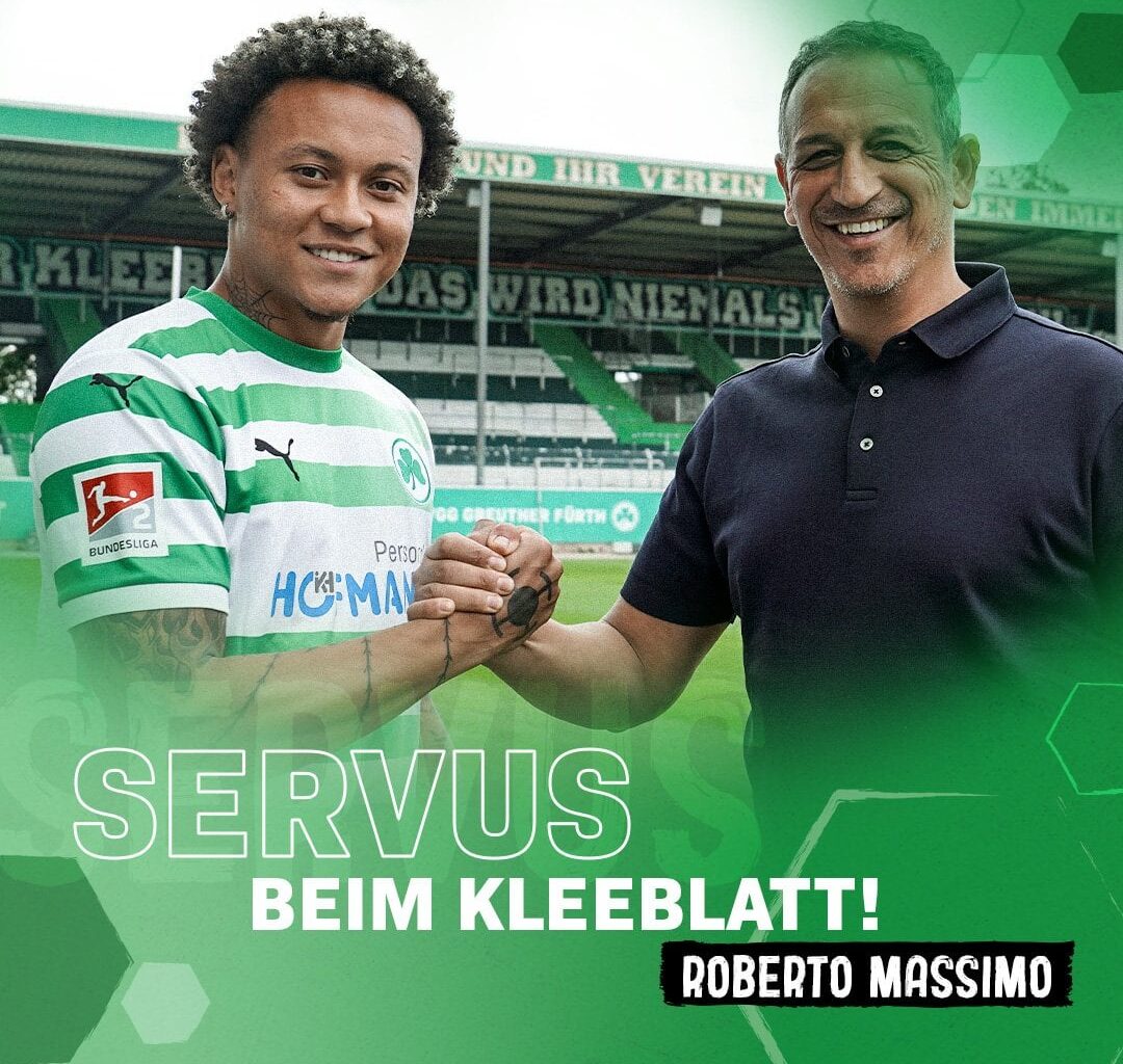 SpVgg Greuther Fürth verpflichtet Roberto Massimo vom VfB Stuttgart