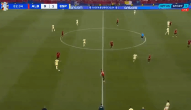Lamine Yamal incredible control vs Albania 83’