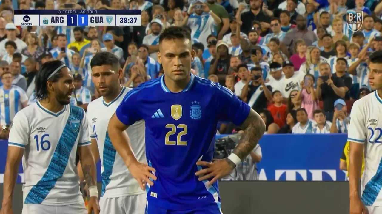 [NT Watch] Argentina [2] - 1 Guatemala - Lautaro Martinez 39' (penalty)