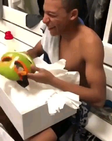 Thiago Silva is the Real MVP for giving Mbappe the Donatello mask that he can wear for his next game with France at Euro 2024!!