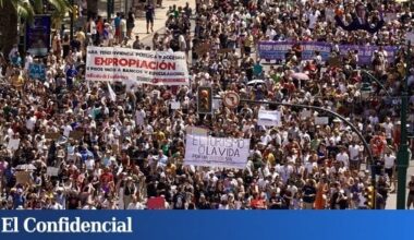¿No hay un hartazgo? Mira a Málaga: miles de personas se manifiestan contra la 'turistificación' y su efecto en la vivienda
