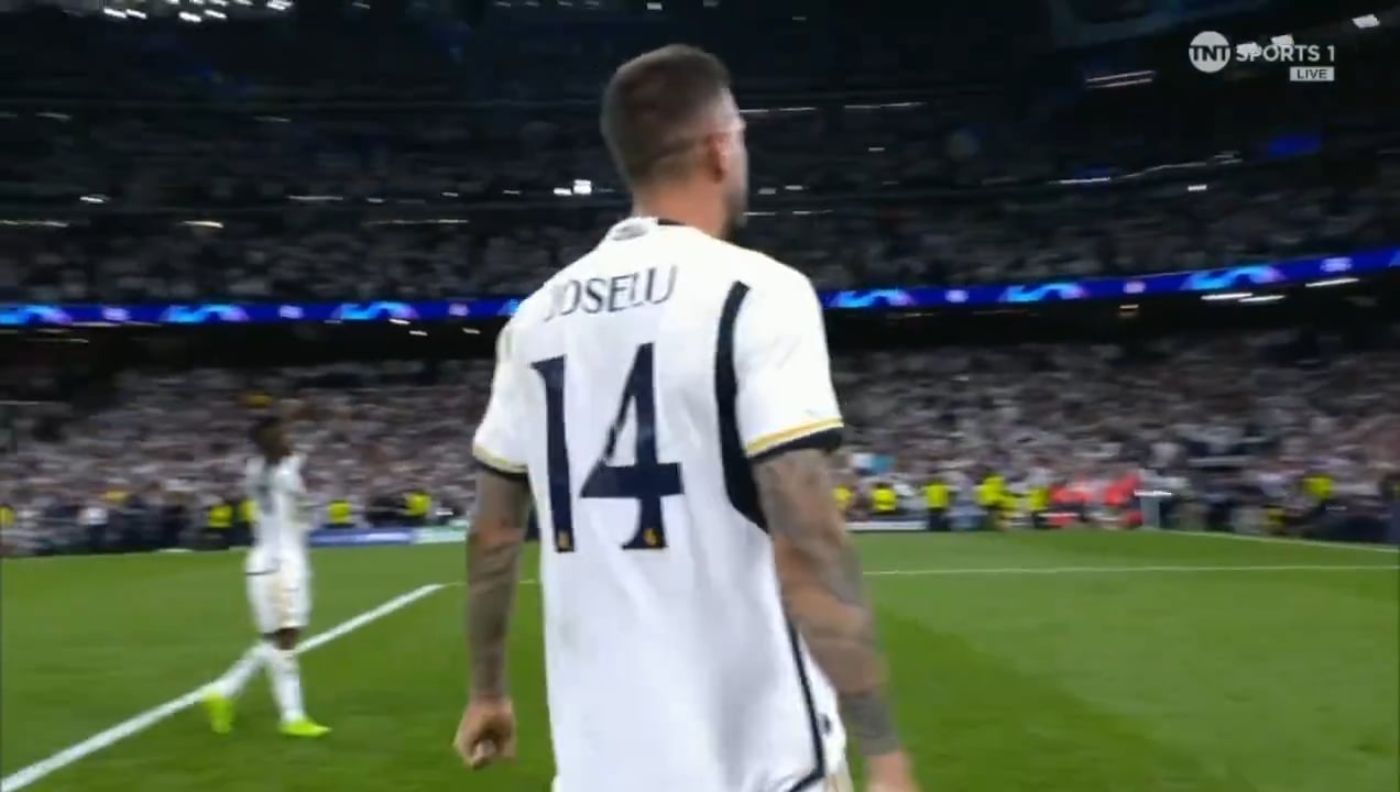 Joselu's historic brace against Bayern on an unforgettable UCL night at the Santiago Bernabéu.