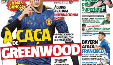 Benfica interessado em Mason Greenwood