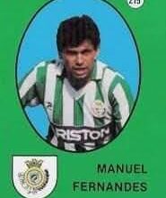 Até sempre Manuel Fernandes. Um dos grandes do futebol português.