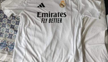 Latest pickup of the new 24/25 season real Madrid home kit!!!!
