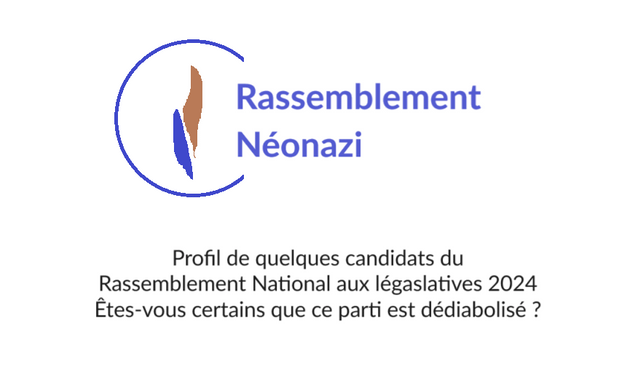 Rassemblement Néonazi : Candidats aux législatives d'un parti dédiabolisé