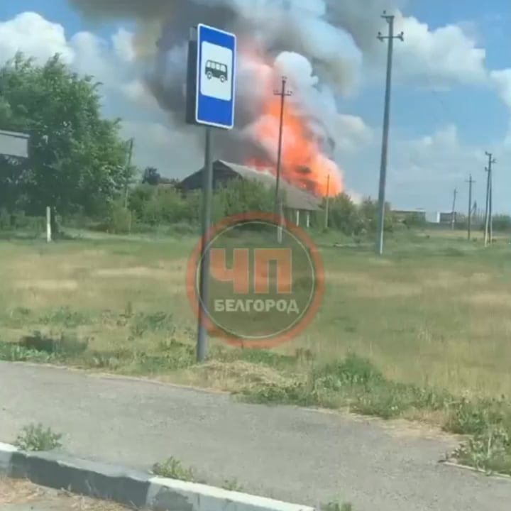This ammo depot in Belgorod is no longer protected by western weapon use restrictions