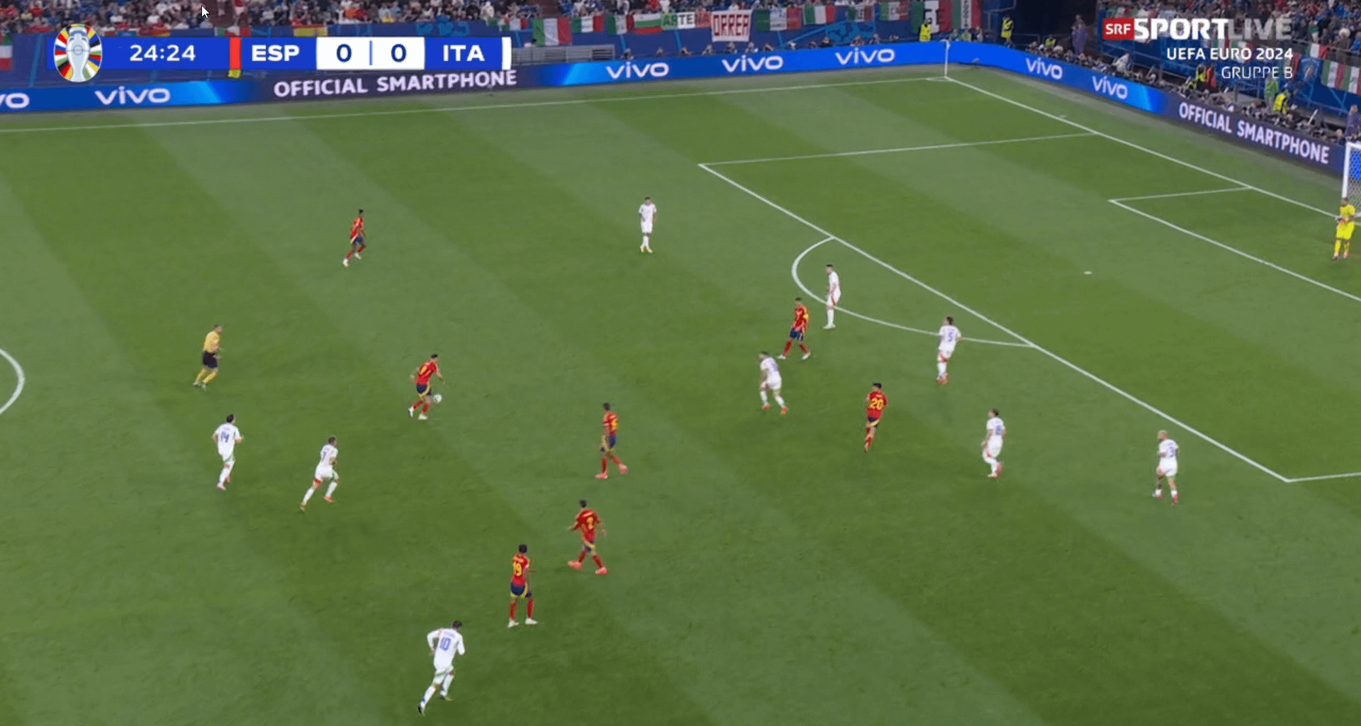 Gianluigi Donnarumma save vs. Spain 25'