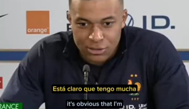 Mbappe's first press conference and words as a Real Madrid player.