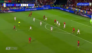 Great assist from Lamine!