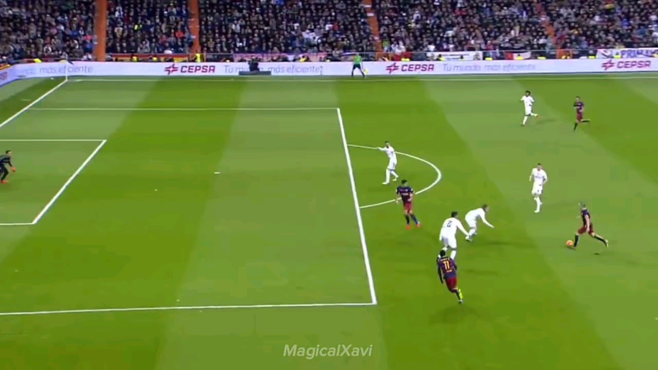 Andrés Iniesta vs Real Madrid (A) 2015/16
