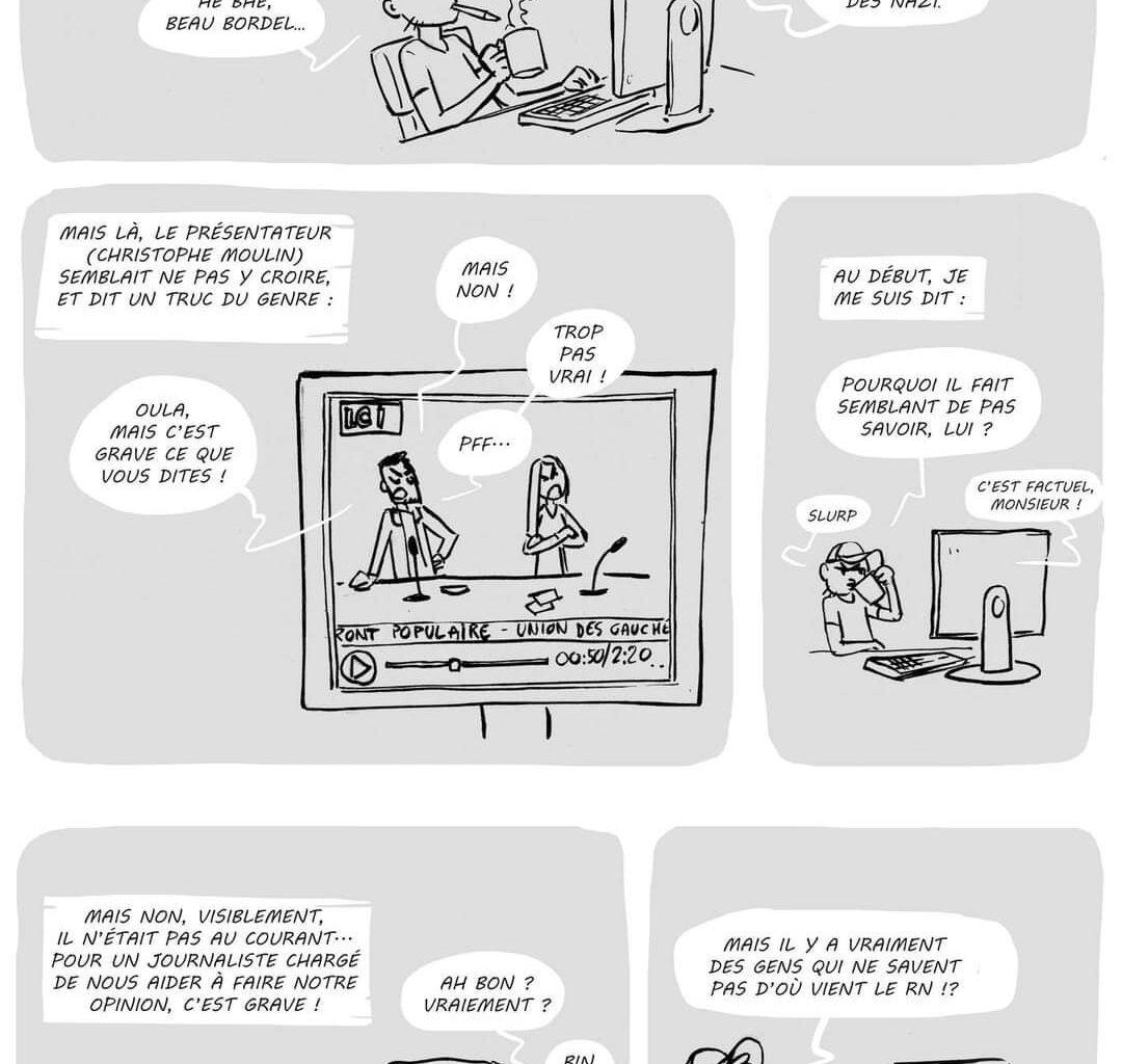 Une petite Bd pleine de nazis, pour rappeller les bases.