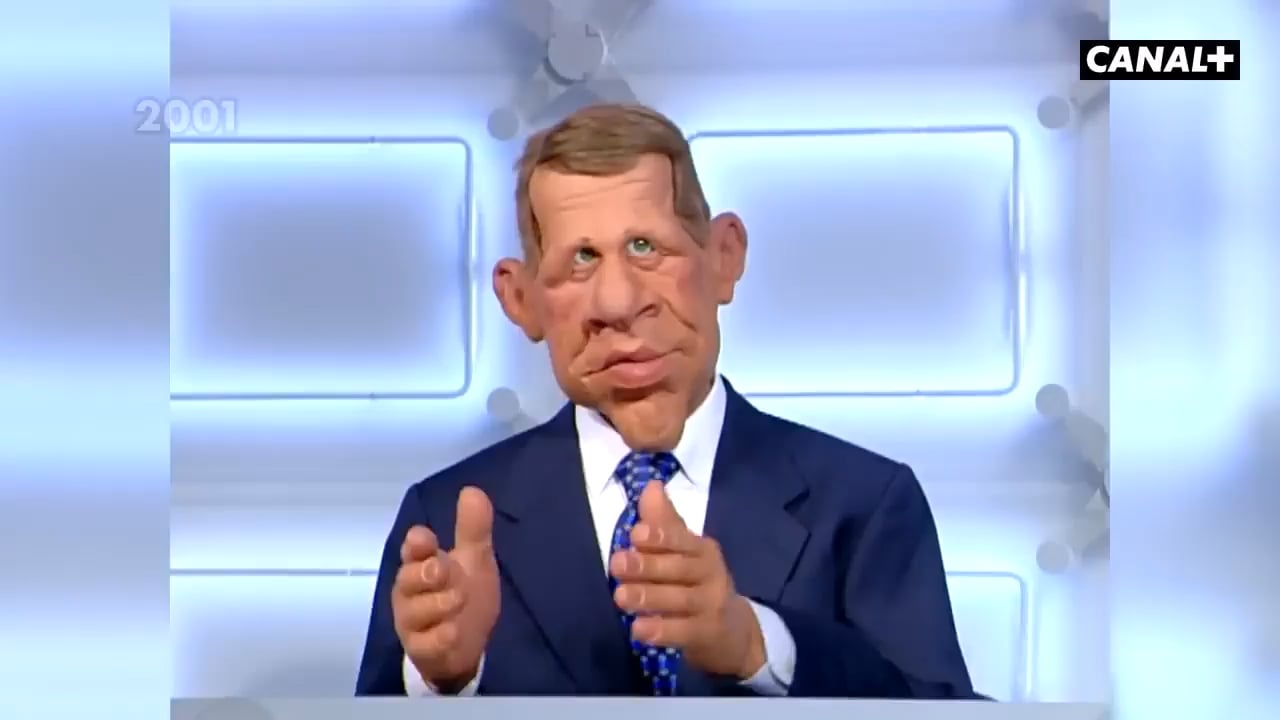 French puppet skit from back when Zidane signed at Real Madrid.