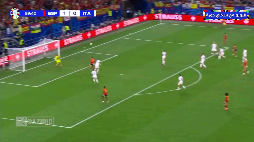 Lamine Yamal with an insane shot