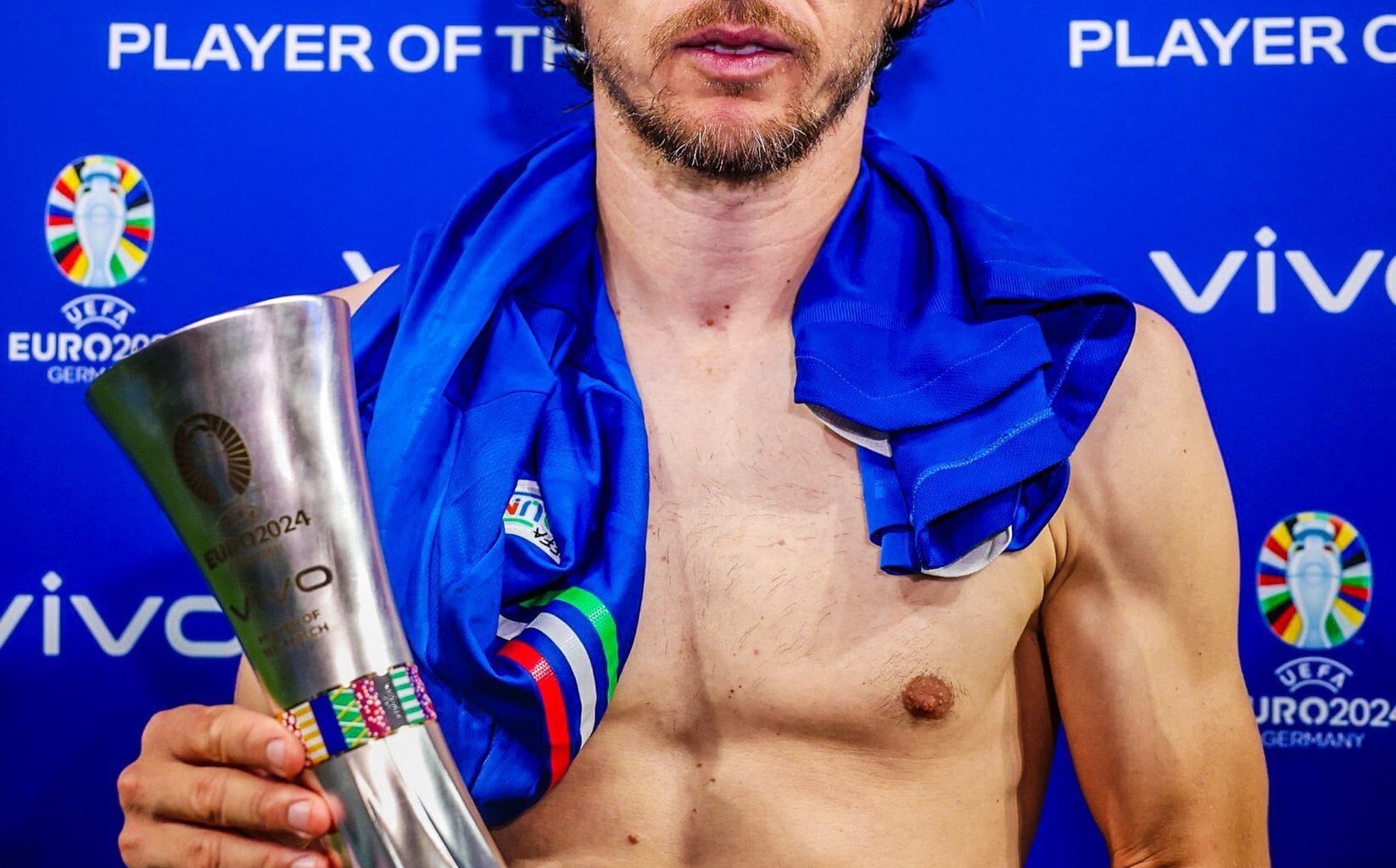 Modric wins man of the match in Italy v. Croatia