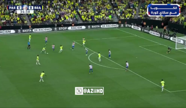 Vinicius Scores for Brazil with an amazing play