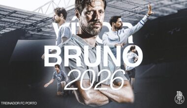 Vítor Bruno é o novo treinador do FC Porto
