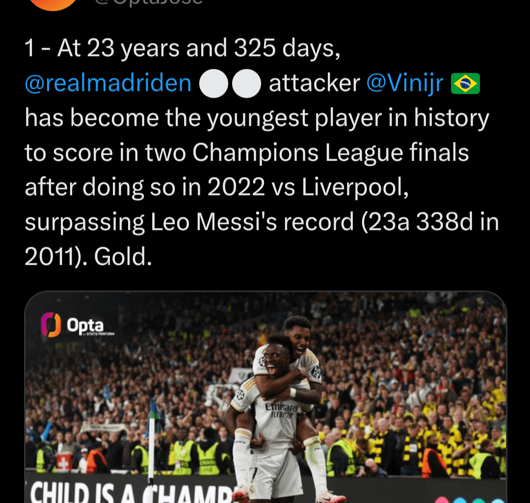 Give him the ballon d'or already, man