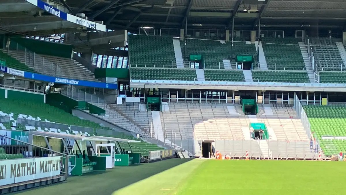 Werder Bremen: Neuer Gästeblock im Weserstadion nimmt Formen an
