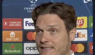 Thank you Edin…BVB put up a great fight. I’m tired of the constant disrespect.